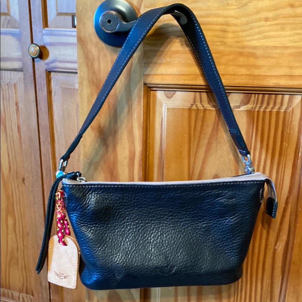Elegant Black Leather Women's Bag